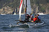 8a (dossard vert) : marinne laurent , 8m (dossard bleu) : franck david , 8e (dossard rouge) : antoine 